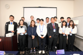 ICCCI 2026 certificate recipients and session chairs pose for a group photo