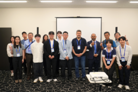 ICCCI 2026 presenters and attendees pose for a group photo after a conference session