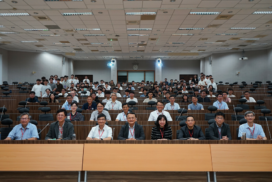 NCWIA 2026 attendees pose for a group photo in a lecture hall